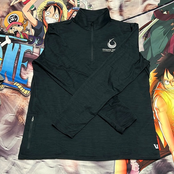 Vuori Other - Vuori Blue 1/4 Zip Up Pullover Jacket 23" P2P XL/XXL W/ Company Logo